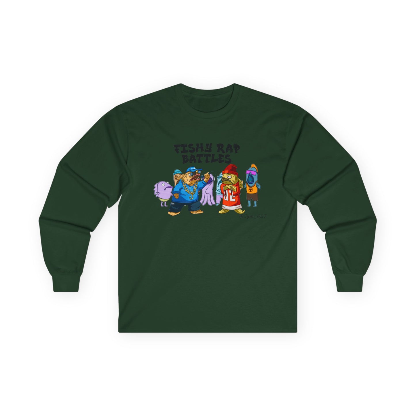 Official Fishy Rap Battles Long Sleeve